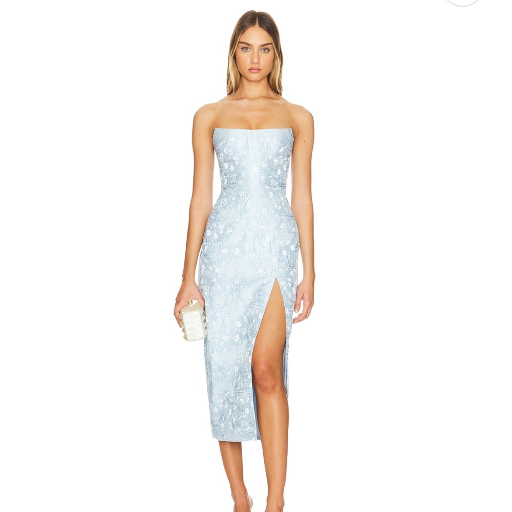 Amanda Uprichard Ivy Dress in Blue
